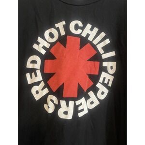 Red Hot Chili Peppers Bay Island Black T Shirt Size XL